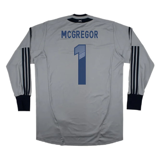 Scotland 2012-13 Long Sleeve Goalkeeper Home Shirt (XXL) (Good) (McGregor 1)