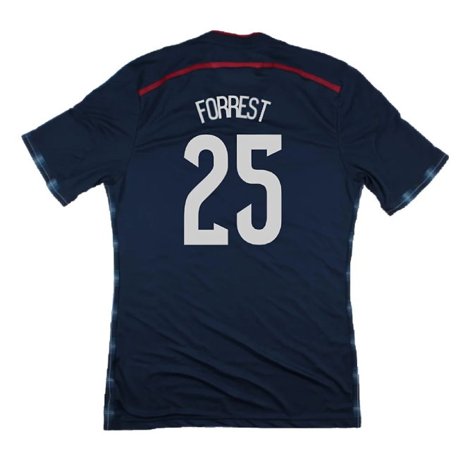 Scotland 2014-15 Player Issue Home Shirt (M) (Excellent) (Forrest 25)