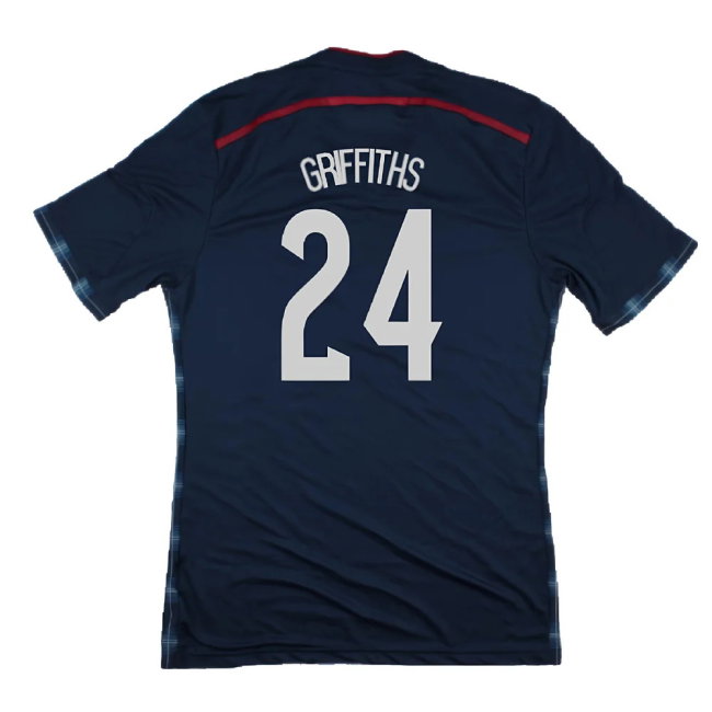 Scotland 2014-15 Player Issue Home Shirt (M) (Excellent) (Griffiths 24)