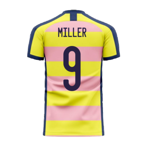 Scotland 2023-2024 Away Concept Football Kit (Libero) (Miller 9) - Baby
