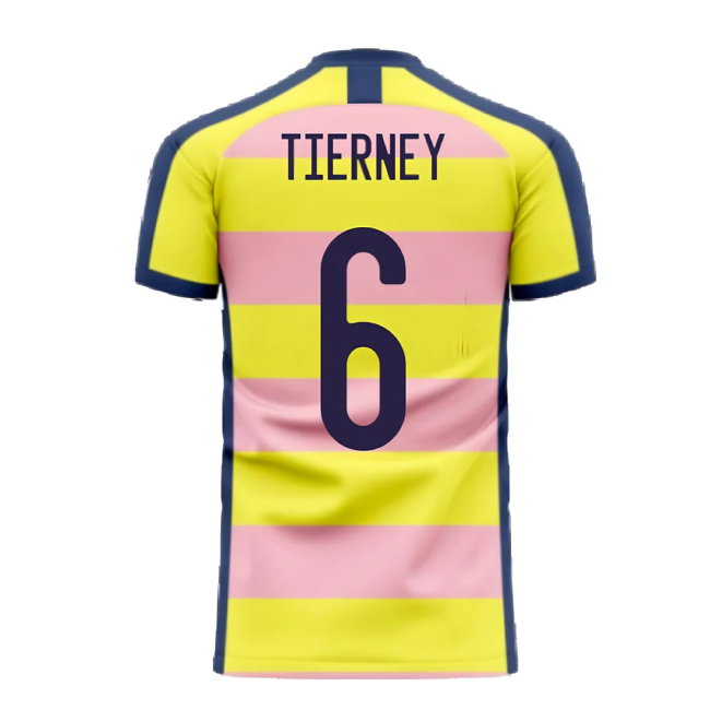 Scotland 2025-2026 Away Concept Football Kit (Libero) (TIERNEY 6)