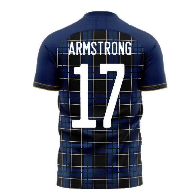 Scotland 2025-2026 Home Concept Football Kit (Libero) (Armstrong 17)