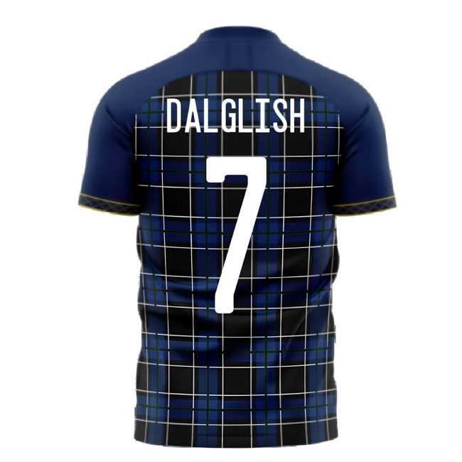 Scotland 2025-2026 Home Concept Football Kit (Libero) (DALGLISH 7)