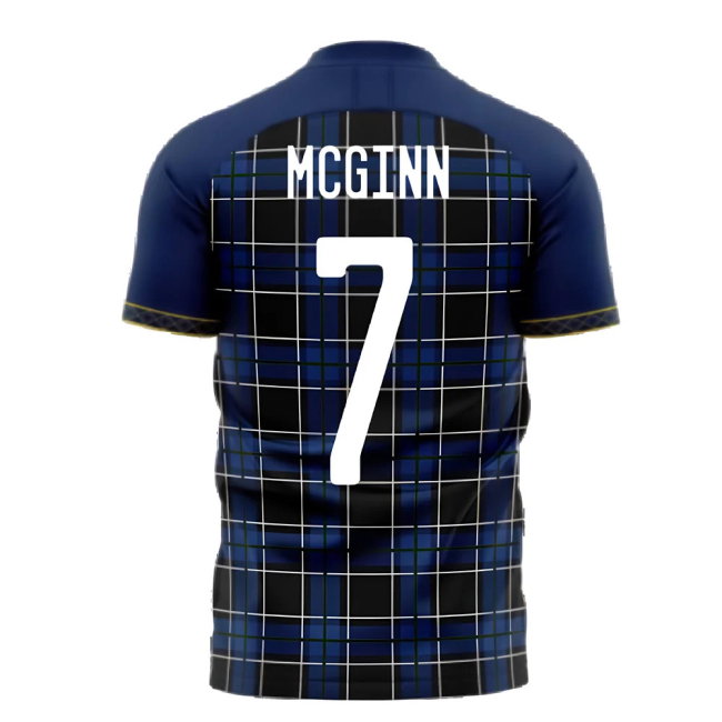 Scotland 2025-2026 Home Concept Football Kit (Libero) (McGinn 7)