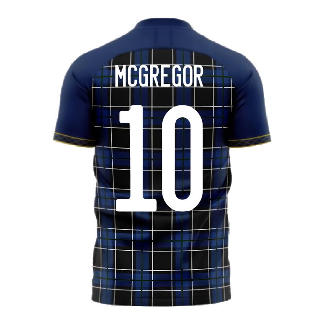 Scotland 2025-2026 Home Concept Football Kit (Libero) (McGREGOR 10)