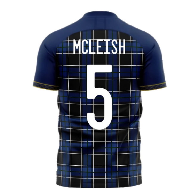 Scotland 2025-2026 Home Concept Football Kit (Libero) (MCLEISH 5)
