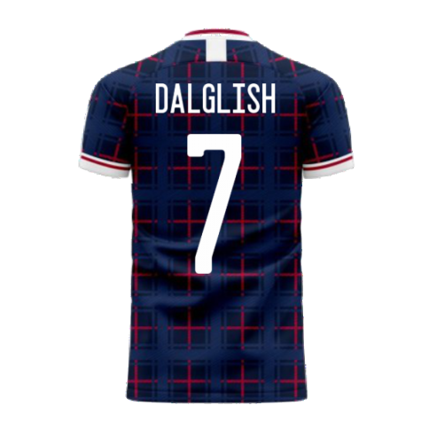 Scotland 2020-2021 Home Concept Shirt (Fans Culture) (DALGLISH 7)