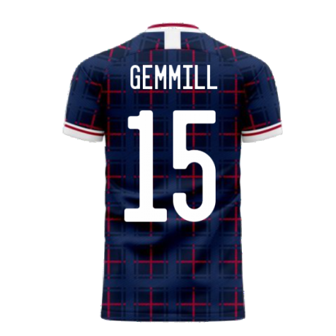 Scotland 2020-2021 Home Concept Shirt (Fans Culture) (Gemmill 15)