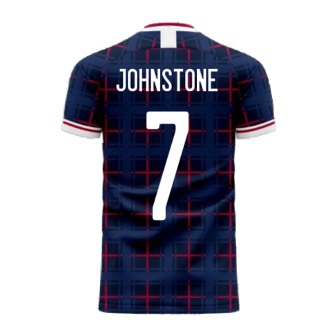 Scotland 2020-2021 Home Concept Shirt (Fans Culture) (JOHNSTONE 7)