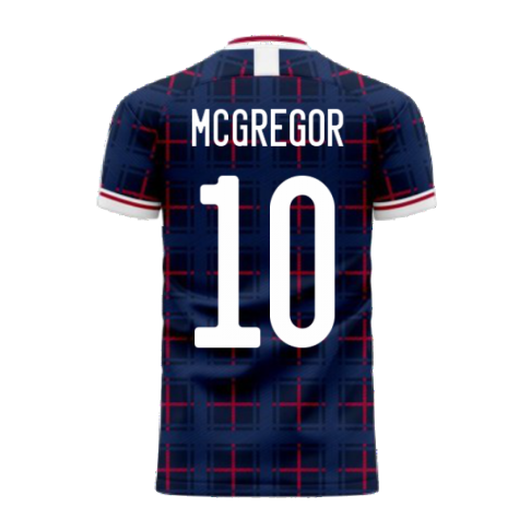 Scotland 2020-2021 Home Concept Shirt (Fans Culture) (McGREGOR 10)