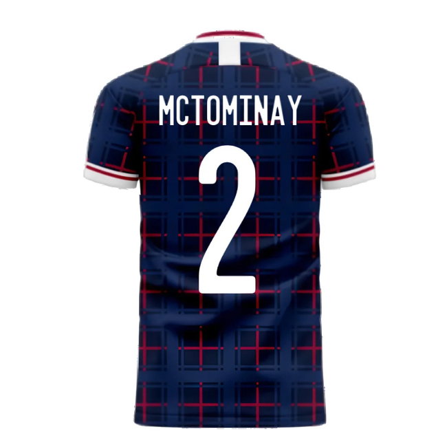 Scotland 2020-2021 Home Concept Shirt (Fans Culture) (McTOMINAY 2)