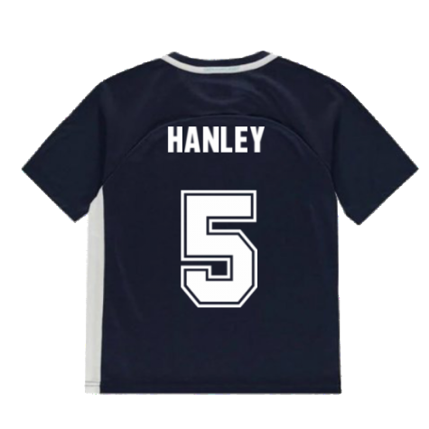 Scotland 2021 Polyester T-Shirt (Navy) - Kids (Hanley 5)