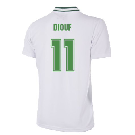 Senegal 2000 Retro Football Shirt (DIOUF 11)