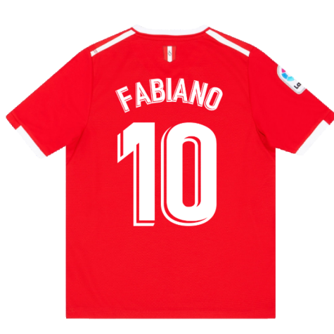 Sevilla 2017-18 Away Shirt ((Excellent) L) (FABIANO 10)