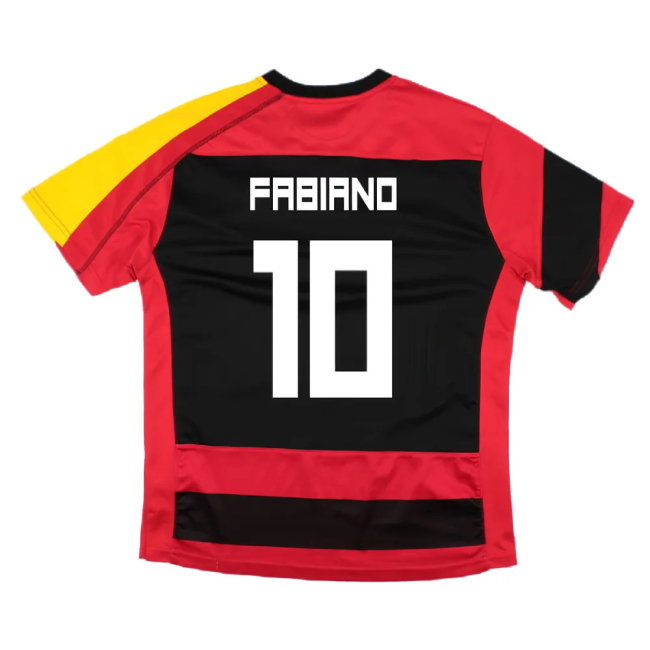 Seville 2009-10 European Away Shirt (L) (Excellent) (FABIANO 10)