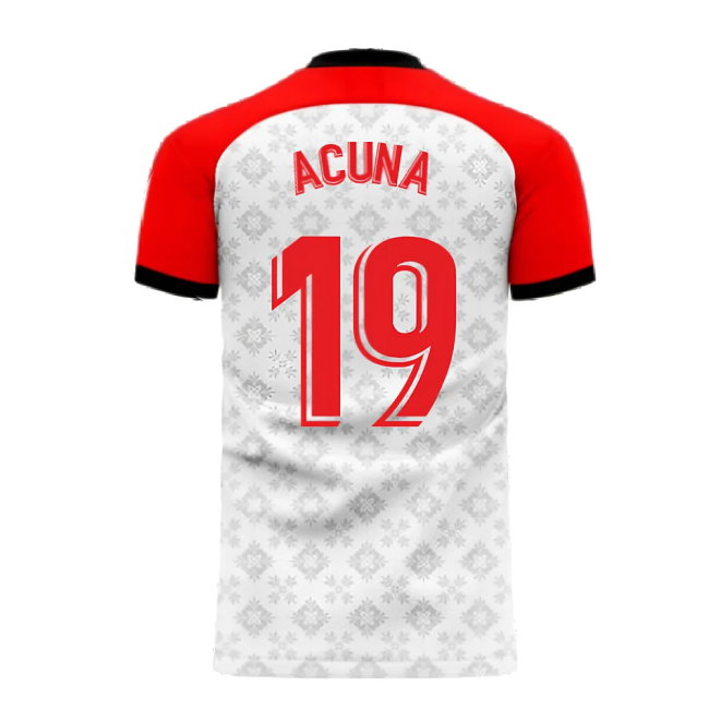 Seville 2025-2026 Home Concept Football Kit (Libero) (ACUNA 19)
