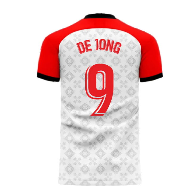 Seville 2025-2026 Home Concept Football Kit (Libero) (DE JONG 9)