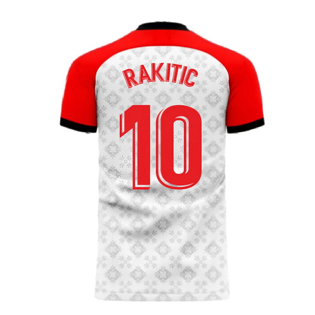 Seville 2025-2026 Home Concept Football Kit (Libero) (RAKITIC 10)