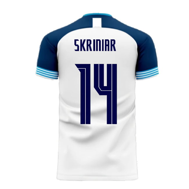 Slovakia 2025-2026 Home Concept Football Kit (Libero) (SKRINIAR 14)