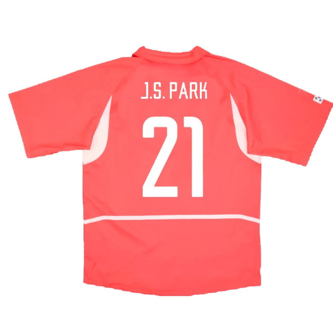 South Korea 2002-04 Home (XXL) (Excellent) (J.S. Park 21)