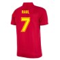 Spain 1984 Retro Football Shirt (RAUL 7)