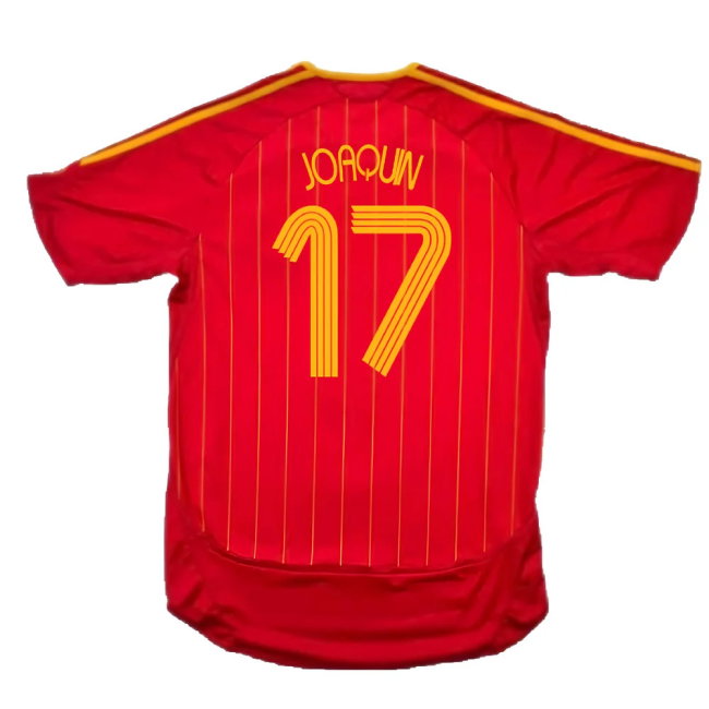 Spain 2005-07 Home (Excellent) (Joaquin 17)