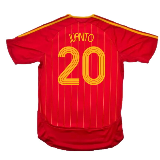 Spain 2005-07 Home (Excellent) (Juanito 20)