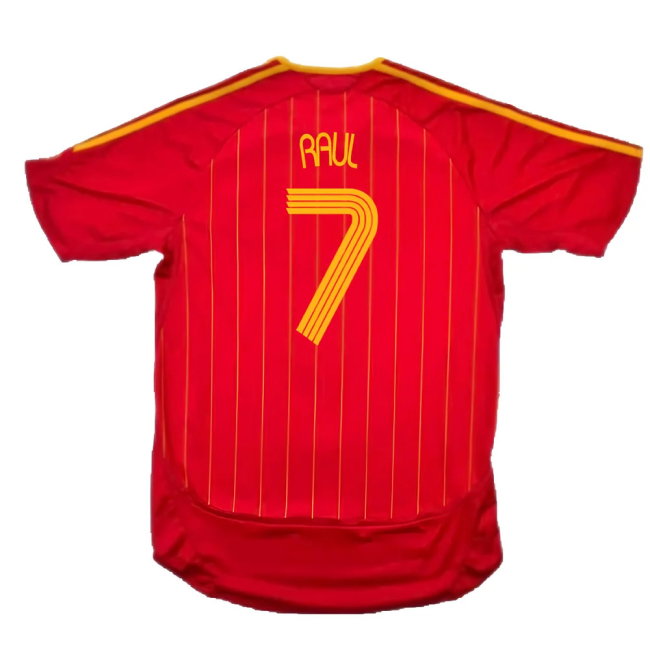 Spain 2005-07 Home (Excellent) (Raul 7)