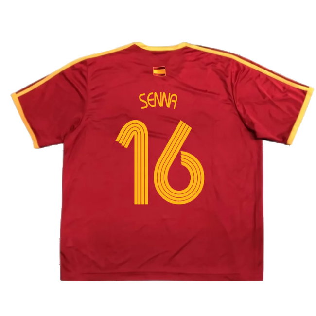 Spain 2006-07 Basic Home Shirt (S) (Excellent) (Senna 16)