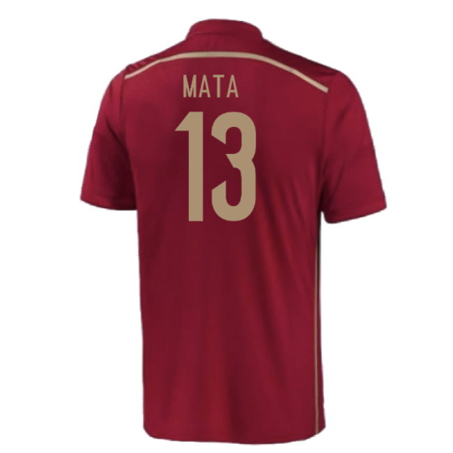 Spain 2015-16 Home Shirt (2-3y) (Mint) (Mata 13)