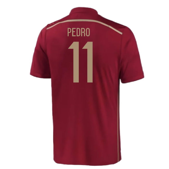Spain 2015-16 Home Shirt (2-3y) (Mint) (Pedro 11)