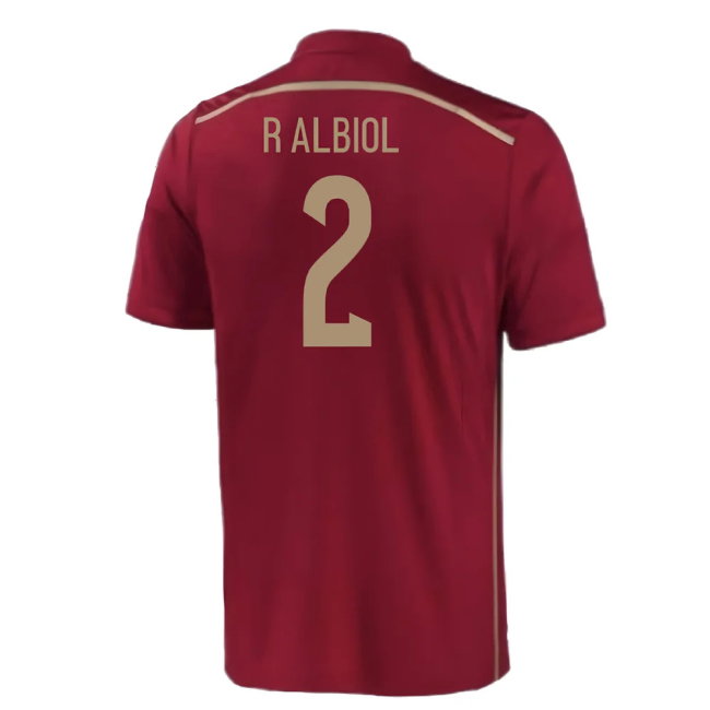 Spain 2015-16 Home Shirt (2-3y) (Mint) (R Albiol 2)