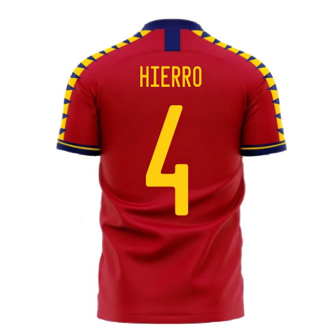 Spain 2025-2026 Home Concept Football Kit (Libero) (HIERRO 4)