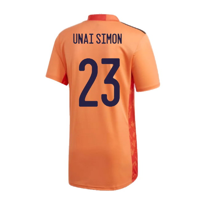 Spain 2020-21 Home Goalkeeper Shirt (L) (BNWT) (Unai Simon 23)
