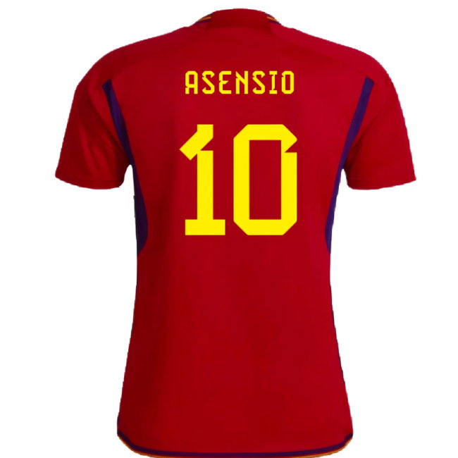 Spain 2022-23 Home Shirt (Womens XL-) (Asensio 10) (Mint)