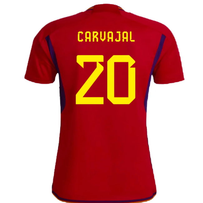 Spain 2022-23 Home Shirt (Womens XL-) (Carvajal 20) (Mint)