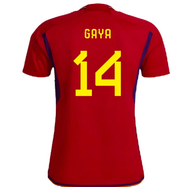Spain 2022-23 Home Shirt (Womens XL-) (Gaya 14) (Mint)