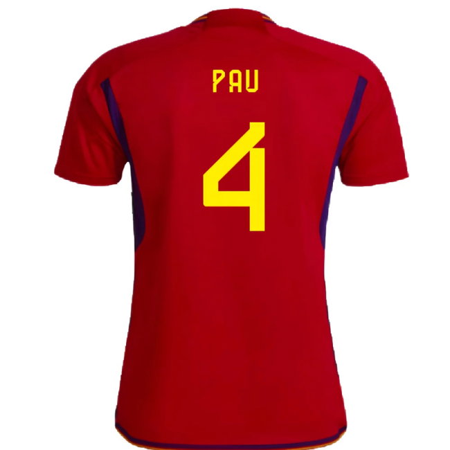 Spain 2022-23 Home Shirt (Womens XL-) (Pau 4) (Mint)