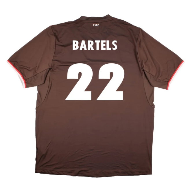 St. Pauli 2013-14 Home Shirt (Sponsorless) (XXL) (Mint) (Bartels 22)
