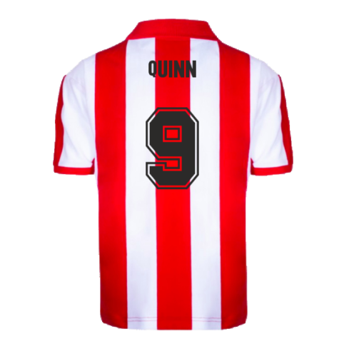 Sunderland 1978 Umbro Retro Football Shirt (Quinn 9)