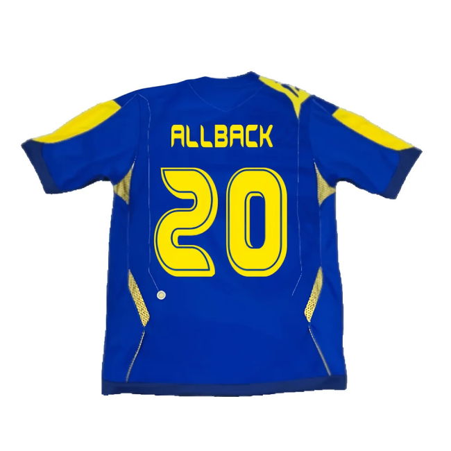 Sweden 2006-08 Away (S) (Excellent) (Allback 20)