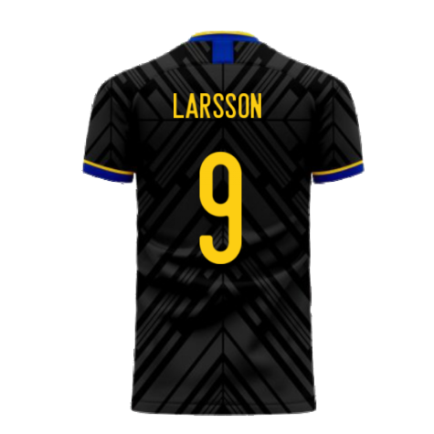 Sweden 2025-2026 Away Concept Football Kit (Libero) (LARSSON 9)