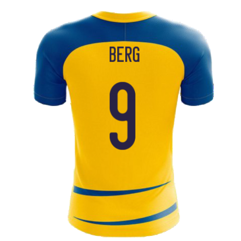 Sweden 2023-2024 Home Concept Football Kit (Airo) (BERG 9)