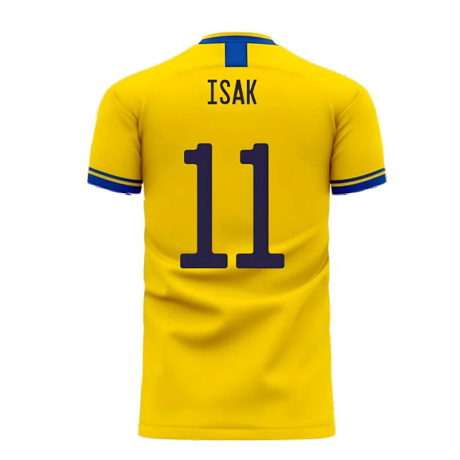 Sweden 2025-2026 Home Concept Football Kit (Libero) (ISAK 11)