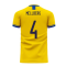 Sweden 2023-2024 Home Concept Football Kit (Libero) (MELLBERG 4)