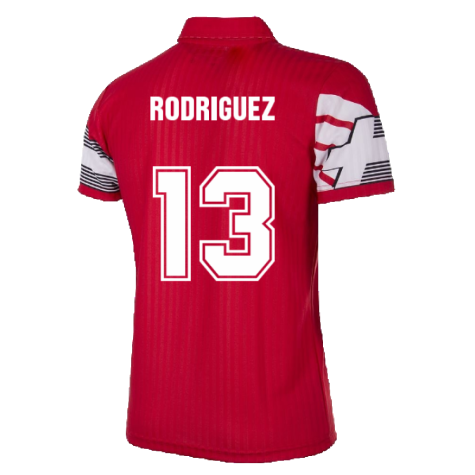 Switzerland 1990-92 Retro Football Shirt (Rodriguez 13)