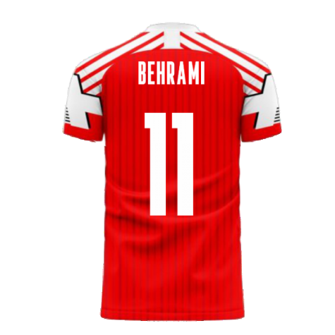 Switzerland 2025-2026 Retro Concept Football Kit (Libero) (BEHRAMI 11)