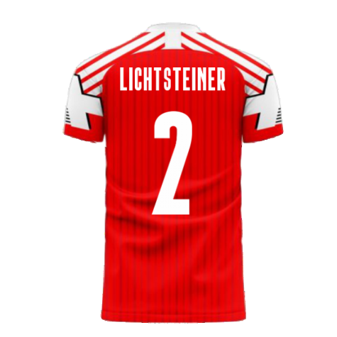 Switzerland 2023-2024 Retro Concept Football Kit (Libero) (LICHTSTEINER 2)