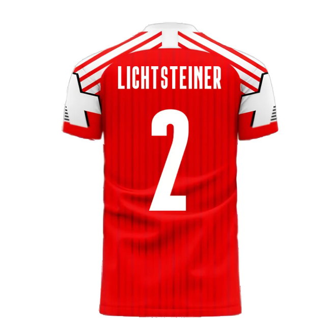 Switzerland 2025-2026 Retro Concept Football Kit (Libero) (LICHTSTEINER 2)