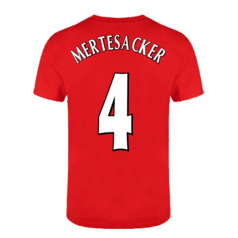 The Invincibles 49 Unbeaten T-Shirt (Red) (MERTESACKER 4)
